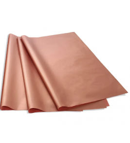 Papel seda metalizado rose gold 60x48cm Diversos