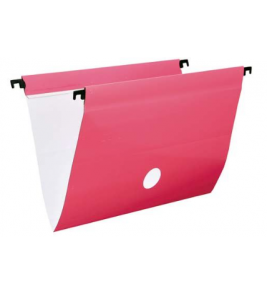 Pasta suspensa plastificada 0099q rosa Dello