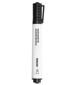 Marcador para quadro branco preto Bazze