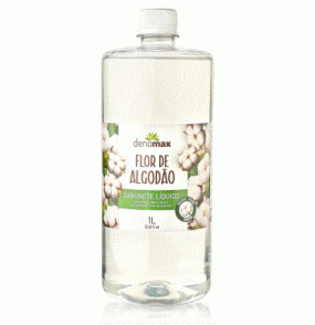 Sabonete liquido 1l flor de algodão Denomax