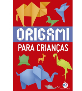 Livro com atividade origami para crianças Ciranda Cultural