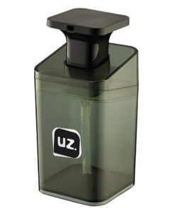 Dispenser para sabão líquido slim translucido preto Uz