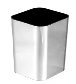 Porta objeto 3029 0 metalizado prata Dello