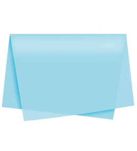 Papel seda azul claro 48x60cm Diversos