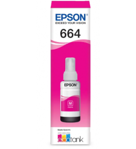 Refil de tinta t664320 magenta 70ml para impressão L200/L355 Epson