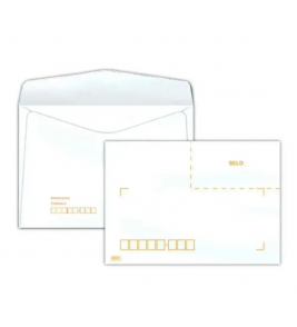 Envelope para carta 114x162 branco com rpc 12 