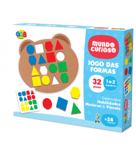  Jogo das formas 32 peças Ggb Plast