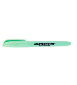 Marcador de texto mp612 verde pastel Masterprint