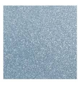 E.v.a 48x40cm glitter azul gelo Make+