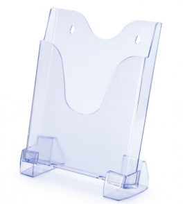 Porta revista/expositor plus cristal Maxcril/Waleu