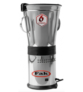 Liquidificador industrial inox br leve 800w 220w