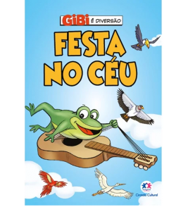 Livro/gibi festa no céu 16 páginas Ciranda Cultural