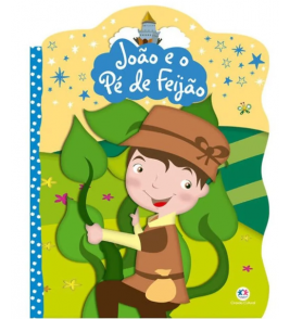 Livro história João e o pé de feijão 16 páginas Ciranda Cultural