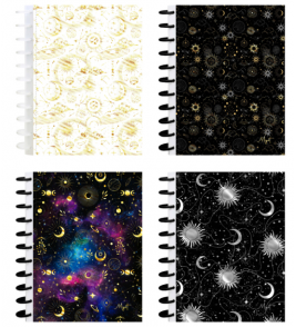 Caderno kitdisc 1 matéria 80 folhas myst universitário Kit
