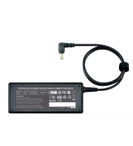 Fonte para notebook sony 19.5v 65w 6.5 Sony