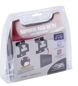 Suporte fixo para tv led/lcd/plasma Force line