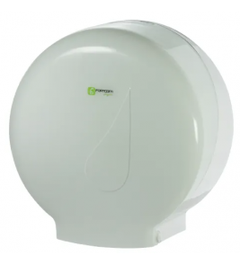 Porta papel higiênico dropy cloud branco rolão interfolha Fortcom
