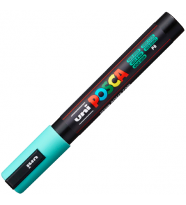Marcador multiuso posca pc-5m verde água permanente Uni-Ball