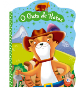 Livro história o gato de botas 16 páginas Ciranda Cultural