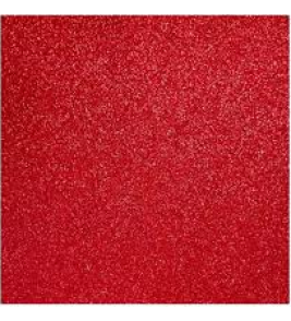 E.v.a 48x40cm glitter vermelho Evamax