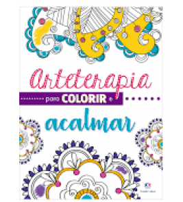 Livro arteterapia para colorir e acalmar Ciranda Cultural 