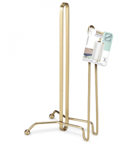 Suporte para papel toalha aço dourado Arthi