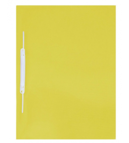 Pasta oficio fina com grampo amarela Acp