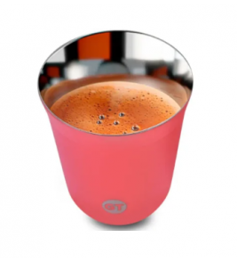 Copo térmico inox espresso 150ml bronze Goldentec