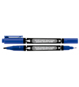 Marcador multiuso permanente azul mm100 Gramp Line