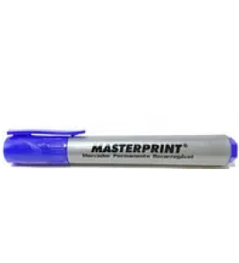 Marcador multiuso permanente mp616 azul pcm Masterprint