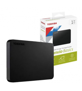 HD externo 1 terabyte portátil canvio Toshiba