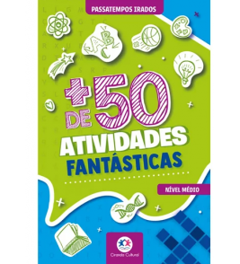 Livro + de 50 atividades fantásticas Ciranda Cultural 