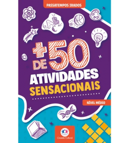 Livro + de 50 atividades sensacionais Ciranda Cultural