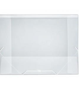 Pasta oficio 40mm com elástico cristal Acp