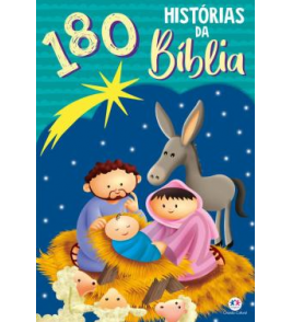 Livro história 180 histórias da bíblia 96 páginas Ciranda Cultural