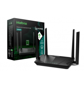 Roteador 3p wifi 6 1200mbps com 4 antenas w6-1500 Intelbras