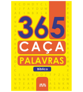 Livro 365 caça palavras bíblico Ciranda Cultural