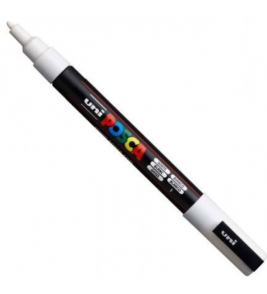 Marcador multiuso posca pc-3m branco profissonal Uni-Ball