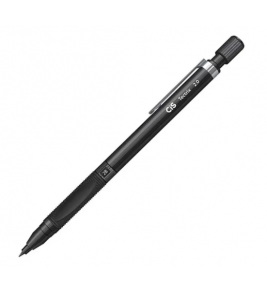 Lapiseira grafite 2.0mm técnica tectrix com borracha cor preta Cis