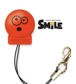 Leitor de cartão micro SD smile vermelho Comtac