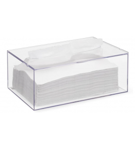 Porta papel toalha transparente interfolhas Arthi