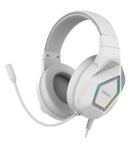Headset play on rgb usb/p2/p3 gamer branco Letron