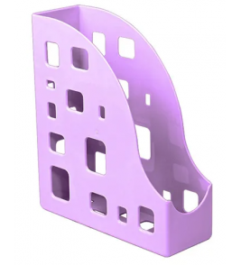 Porta revista lilás pastel Dello