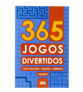 Livro 365 jogos divertido 3x1 volume 2 Ciranda Cultural 