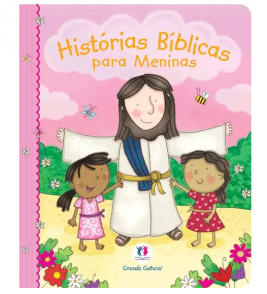 Livro cartonado histórias bíblicas para meninas Ciranda Cultural