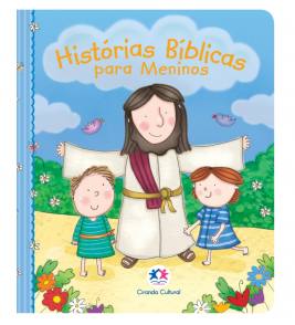 Livro cartonado histórias bíblicas para meninos Ciranda Cultural