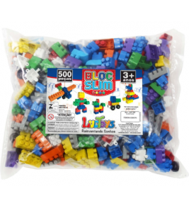 Blocos para montar 500 peças em plástico Diversos 01
