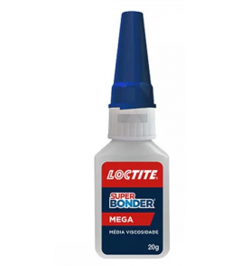 Cola instantânea 20g mega madia viscosidade Loctite