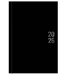 Agenda costurada napoli preta 176 folhas m5 Tilibra