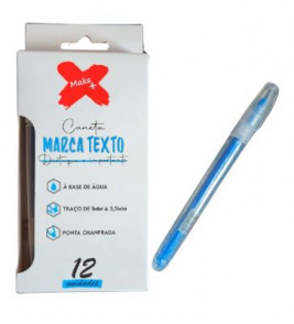 Marcador de texto basic azul Make+